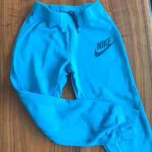 Nike girl sweatpants size medium.